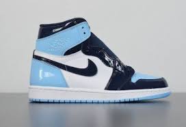 Air Jordan 1 Blue Chill Unc Patent Cd0461 401 In 2020 Air Jordans Jordan Shoes Girls Air Jordan Basketball Shoes