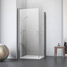 Camargue Vario Eckdusche S2 S2 80 X 80 X 195 Cm Starke 6 Mm Silber Eckduschen Dusche Bad Sanitar