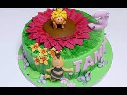 Biene maja torte biene maya geburtstagstorte bienen motive kuchen kinder rezepte fondant. Motivtorte Biene Maja Fruhlingswiese How To Make A Maya The Bee Cake Youtube