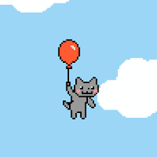 Nyan Cat Falling In The Sky Nyan Cat Gatos Animais