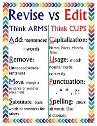 revising vs editing worksheets teaching resources tpt