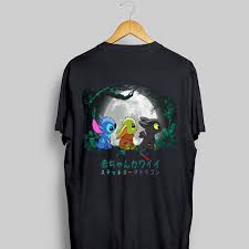 Baby Yoda And Stitch And Toothless Sweater Hoodie Sweater Longsleeve T Shirt