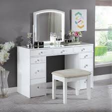 Makeup Tables And Vanities You Ll Love In 2020 Wayfair In 2020 Bedroom Vanity Set White Vanity White Vanity Set