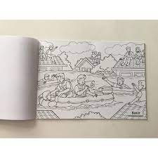 Air alam langit cahaya sungai bencana badai hujan pohon banjir. Buku Mewarnai Bertema Bencana Alam Shopee Indonesia
