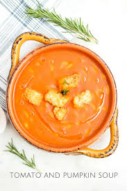 Tomato And Pumpkin Soup Easy Baby Meals Www Easybabymeals Com Recipe Pumpkin Soup Baby Food Recipes Pumpkin Soup Easy
