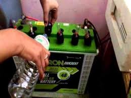 Professional auto mechanics and car battery manufacturers recommend using pure water such as deionized water or distilled water for filling car batteries. Do I Need To Remove Terminal Connections While Pouring Distilled Water In Inverter Battery Quora