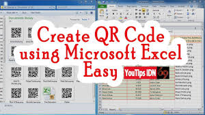 Create Barcode Qr Code Using Just Microsoft Excel Easy Without Anything Else Free