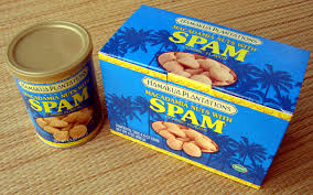 macadamia nuts with spam clic