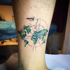 See more ideas about tattoos, small tattoos, tiny tattoos. 128 Travel Tattoo Ideas That Ll Give You Wanderlust Bored Panda