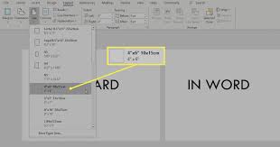 Click the page layout tab at the top of the screen and click the size button. How To Make Flashcards On Word