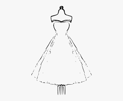Woman in evening dress coloring page free printable coloring pages. Colouring Pages Fashion Dresses Png Image Transparent Png Free Download On Seekpng