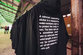 Vetements And Matchesfashion Unveil Official Fake In Seoul Garage Sale Vetements Raincoat Water Resistant Coats