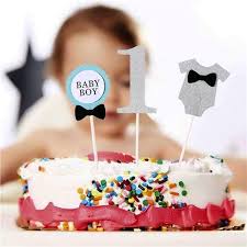 4.5 out of 5 stars. Cute Baby Boy 1st Birthday Clothing Design Celebrating Party Cake Topper Cake Decor Silver Buy From 3 On Joom E Commerce Platform