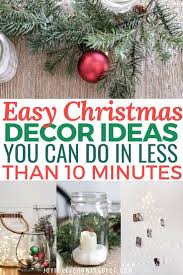 Easy Christmas Decor Ideas You Can Do On A Budget Affordable Christmas Decorations Simple Christmas Decor Homemade Christmas Decorations