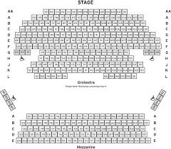 calvin theater seating chart montalban theater seating chart