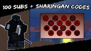 It's quite simple to claim codes, first you will have to be on the starting screen then. Code Shinobi Life 2 100subs Mangekyo Sharingan Codes In Description Youtube