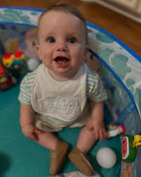 At this point I'm convinced she's going to be a free diver. She can hold  her breath like a champ! #poppyfrancesbarton @brandonbarton34