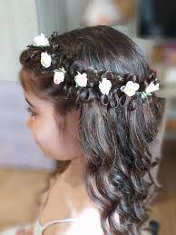 Touch device users, explore by touch or with swipe gestures. First Holy Communion Hairstyle Hairstyles By Anila Facebook