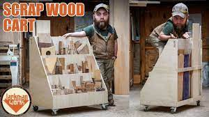 Shop for wood storage at cb2. Mobile Scrap Wood Cart And Plywood Storage Youtube