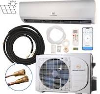 EG4 Hybrid Solar Mini-Split Air Conditioner Heat Pump AC/DC| 24000 BTU | SEER2 21| Energy Star Certified | Plug-n-Cool Do-It-Yourself Installation