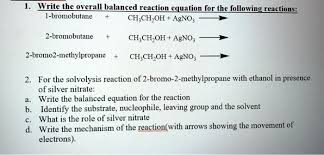 2-Chlorobutane Reacts Much More Slowly Than 2-Chloro-2-Methy | Quizlet