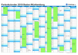 Eine detailierte übersicht der schulferien gibt es hier. Ferien Baden Wurttemberg 2019 2020 Ferienkalender Mit Schulferien Ferien Kalender Ferien Thuringen Schulferien