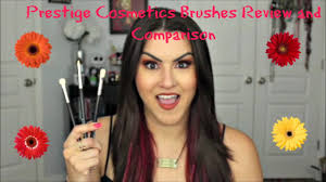 prestige cosmetics brushes review and