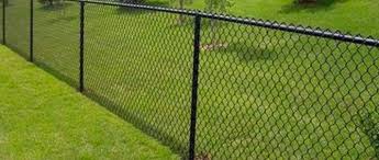 Fabric, framework, fittings and gates. Chain Link Fencing Project Landscape Landscaping Calgary
