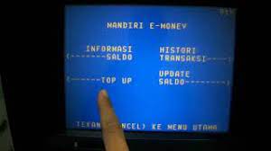 Bagi yang belum install mandiri online di hp. Cara Isi Saldo E Money Di Atm Youtube