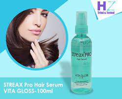 Streax hair serum review , hair serum for hair straightening and styling #haircare #hairstyling #hairserum #hairstyle hey. Hz Tried Tested Streax Pro Hair Serum Vita Gloss Detailed Review