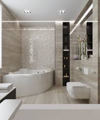 White sparkle bathroom tiles 2021. Beige Bathroom Design On Behance