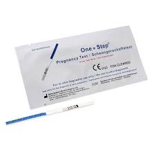 You can take it sooner than the urine test. Pregnancy Testing Kit 10miu Ml 3 5mm Wide One Step 100 Test Pack