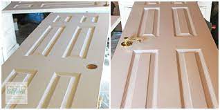 Paint your doors while they are laying flat. Diy Tips For Making New Doors Look Like Old French Doors