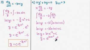 Contoh soal diferensial parsial 1 untuk fungsi y 3x 2 5z 2 2x 2 z 4xz 2 9 tentukanlah derivatif parsialnya. M802 Pdb Orde 1 Pembahasan Soal Dengan Pemisahan Variabel Dan Pd Eksak Youtube