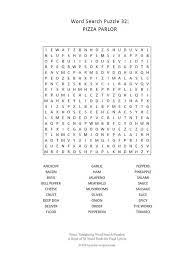 There are now three routes to printing puzzles and you can choose the. Free Printable Pizza Word Search Free Printable Word Searches Kids Word Search Word Puzzles