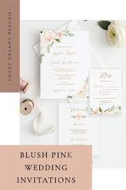 Blush Gold Printable Wedding Invitation Template Floral Wedding Invitation Set Diy Instant Download Sophia Suite In 2021 Wedding Invitations Printable Templates Printable Wedding Invitations Floral Wedding Invitations