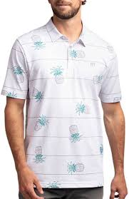 Travismathew Men S Stacked Deck Golf Polo Golf Galaxy