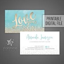 See more ideas about business card design, high quality business cards, business card template. Licensed Esthetician Business Card Skincare Business Card Etsy