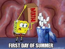 It's a delightful movie that not only familiarises every heartbroken, dejected soul with some bitter truth about love. First Day Of Summer Primer Dia De Vacaciones Bob Esponja Basurero Spongebob Funny Spongebob Squarepants Spongebob Memes