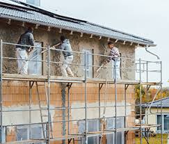 Der aufwand zum regelmäßigen streichen und neuverputzen der fassade entfällt durch die verklinkerung. Aussenputz Beim Massivhaus Putzarten Putztechniken Tipps