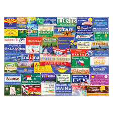 Includes 44 outlined magnetic pieces to help children put the correct piece in the correct spot while increasing fine motor skills. White Mountain Puzzles Welcome To America 1000 Piece Jigsaw Puzzle Walmart Inventory Checker Brickseek