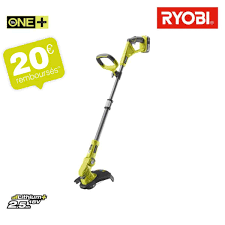 Coupe Bordures Dresse Bordures Ryobi 18v Oneplus 1 Batterie Lithiumplus 2 5 Ah 1 Chargeur Rapide Rlt183225f Leroy Merlin