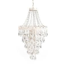 12 X 20 Pendant Lamp Chandelier White Diamond Tadpoles Target