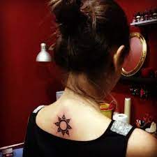 Pin By Mod Barbies And Other 70s Doll On Small Tattoo Ideas For Women Sun Tattoo Tattoos Spiral Tattoos