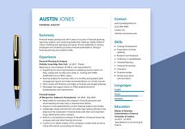 You need white space or your resume will look like a stock ticker. Financial Analyst Resume Sample 2020 Maxresumes