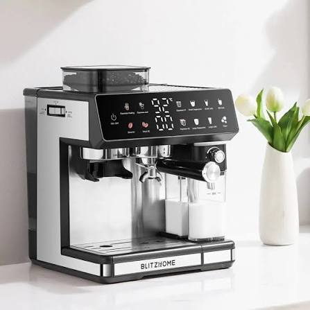 ☕️ BlitzHome® CM5710 Espresso Machine Grind, brew & froth — all in one ✨  Dual boiler • Auto milk frother • Touch screen 🔥 Now only $259.99 🎟️  Code: BGf966e2 🛒 Product id 2045680. Head to our link in