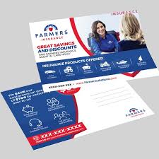 Farmers insurance fcu crystal offer. Farmers Insurance Post Card Design Postcard Flyer Or Print Contest 99designs