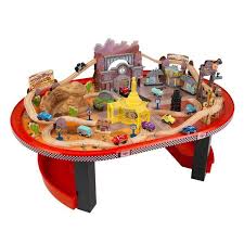 Kidkraft Disney Cars Radiator Springs Race Track Set And Table Car Table Car Radiator Disney Cars