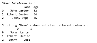 I want to split text which was provided by user into single characters and then edit them. Split A Text Column Into Two Columns In Pandas Dataframe Geeksforgeeks