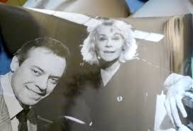 JUNE HAVOC & ROSS PETTY singer actor pianist SWEENEY TODD 1982 Tour Orig  Photo